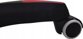 Herní židle s podnožkou KG104 červené