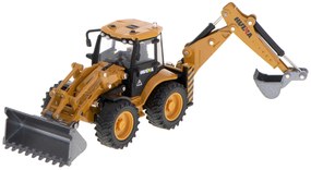Nakladač buldozér s lyžicou Die-Cast kovový model H-toys 1704 1:50