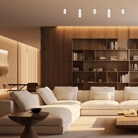 Bodové svietidlo GENESIS 1xGU10/8W/230V 20 cm biela