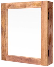 furniture-nabytek.cz - Zrkadlo Guru 50x60 indický masív mango