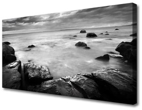 Obraz Canvas Skala more príroda 125x50 cm