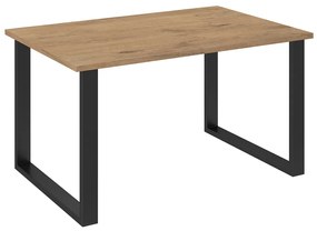 stôl Industrialny dub LANCELOT - stôl loftowy 138x90cm