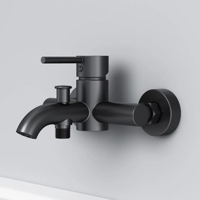 Vaňová a sprchová batéria AM.PM Spike FPA10022 jednopáková, čierna