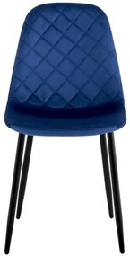 Jedálenská stolička ORLANDO zamatová, granátová