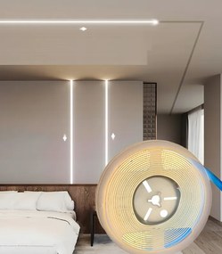 LED pásik digitálny COB 24V 5m 65W 3000K 1170lm digitálny efekt tečúcej vody