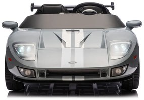 Elektrické autíčko pre deti Ford GT sivé