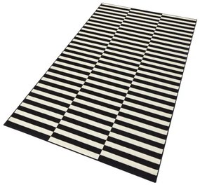 Koberec Hanse Home Gloria Panel čierny / krémový
