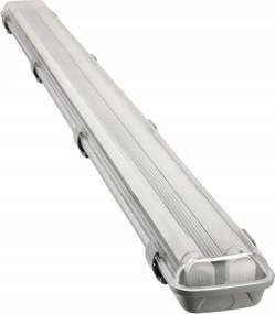 SADA 4x hermetických LED svietidiel 120 cm + LED trubice do garáže