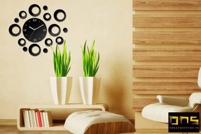 Moderné nástenné hodiny RINGS