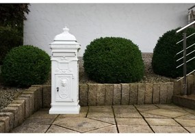 Tuin 27740 Poštová schránka starožitná antik - biela