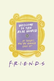 Umelecká tlač Friends - Welcome, (26.7 x 40 cm)