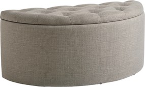 XXXLutz TABURETKA, textil, kompozitné drevo, 100/44/42 cm MID.YOU - Online Only drobný nábytok - 000756002601