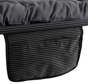 Záhradné lehátko Venden (sivá) . Akcia -22%. Vlastná spoľahlivá doprava až k Vám domov. 1119322