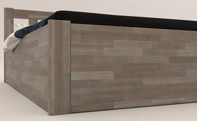 Posteľ s úložným priestorom Tema Box 180x200 cm, šedý buk
