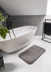 Kúpeľnový koberček SOFTY antracitový
