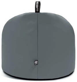 Tmavomodrý sedací vak z imitácie kože Round L – So Soft?