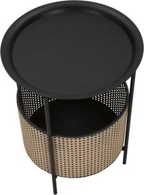 Kovový okrúhly odkladací stolík ø 40 cm Osaka – Mauro Ferretti