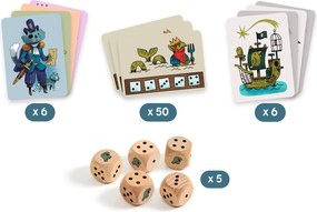 Pirátsky poklad – kocková hra