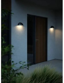 Nordlux - Vonkajšie nástenné svietidlo SCORPIUS 1xE27/25W/230V IP44 čierna