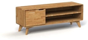 TV stolík z dubového dreva 134x48 cm Greg - The Beds