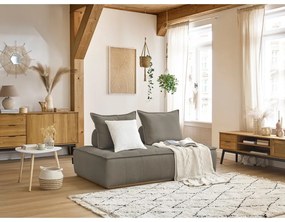 Taupe ženilková pohovka 175 cm Elisa – Bobochic Paris