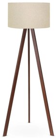 Stojacia lampa AYD 1xE27/60W/230V béžová/hnedá