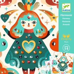 Kreatívna hra s metalickou fóliou a kamienkami - Harmónia