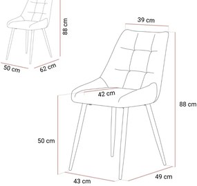 JEDÁLENSKÁ STOLIČKA SOPHIE BÉŽOVÁ