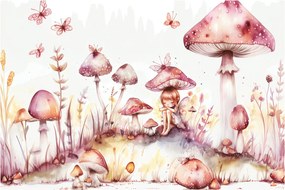 Obraz - Ružová víla (90x60 cm)