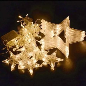 Dekoratívna LED svetelná reťaz AROD 001 - 300 cm biela teplá