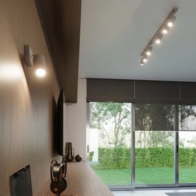 Sollux SL.0449 - Nástenné bodové svietidlo RING 1xGU10/10W/230V