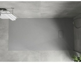 Mexen Hugo, SMC obdĺžniková sprchová vanička 170 x 80 cm, šedá, 42618017