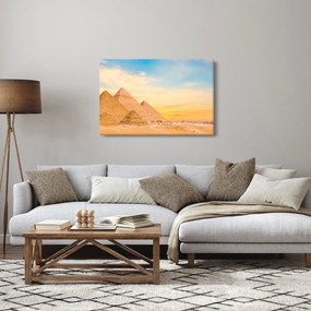 Obraz egyptských pyramíd (90x60 cm)