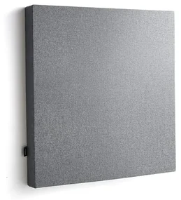 Akustický panel POLY, štvorec, 600x600x56 mm, nástenný, svetlošedá
