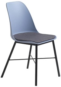 Modrá jedálenská stolička Unique Furniture Whistler