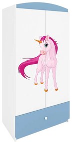 Skriňa Babydreams Modrá – Jednorožec