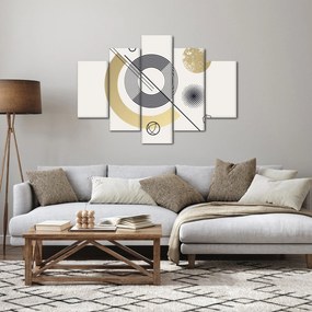 Obraz - Geometrické tvary N⁰2 (150x105 cm)