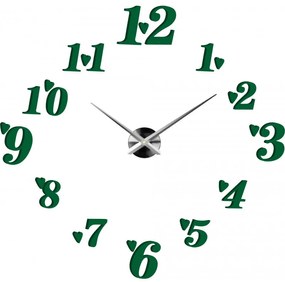 Veľké nalepovacie hodiny na stenu srdiečka I SENTOP 12S004+ srdiečka