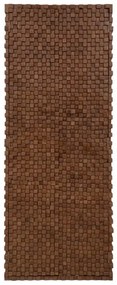 furniture-nabytek.cz - Masívna šatní skriňa Abadi z akáciového a mangového dreva, lakovaná, hnedá – 75×44×190 cm