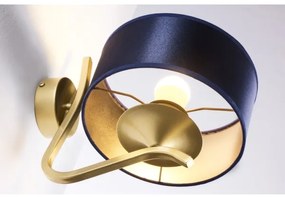 Jupiter 2115 - Nástenné svietidlo KASZMIR 1xE27/15W/230V modré/zlaté