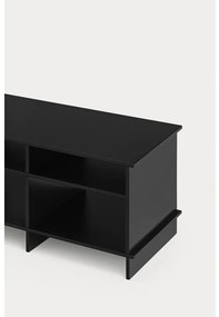 Čierny TV stolík 180x50x40 cm Inari – Teulat