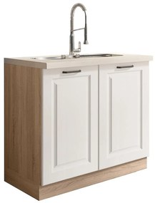 Kuchynská skrinka Smart 13D Sonoma/biely Mat