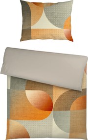XXXLutz OBOJSTRANNÁ POSTEĽNÁ BIELIZEŇ, satén, oranžová, 140/200 cm Esposa - Obliečky & plachty - 005031036001