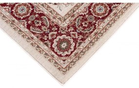 Kusový koberec klasický Fariba bielo červený 180x250cm