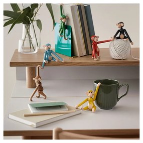 Drevená soška (výška 9,5 cm) Monkey Mini - Kay Bojesen Denmark