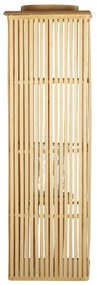 Bambusový lampáš na sviečku 88 cm prírodný BALABAC Beliani