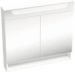 Kúpeľňová závesná skrinka RAVAK Classic II zrkadlová 80 x 76 x 14 cm X000001471