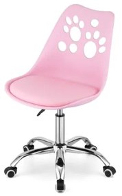 Bestent Kancelárska stolička ružová PAW Basic