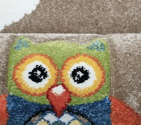 Medipa (Merinos), Detský kusový koberec Diamond Kids 24189/70, 140x200, hnedá, detská izba