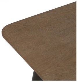 Hnedý konferenčný stolík z jedľového dreva 60x120 cm Paul – Ixia